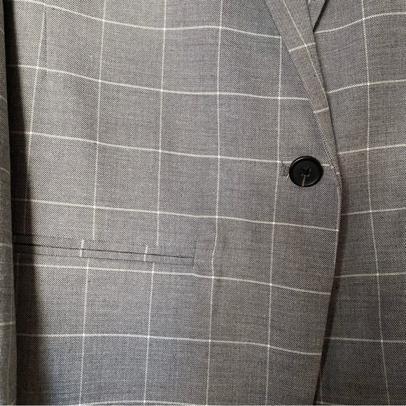 Abercrombie & Fitch Plaid Blazer - Picture 6 of 9